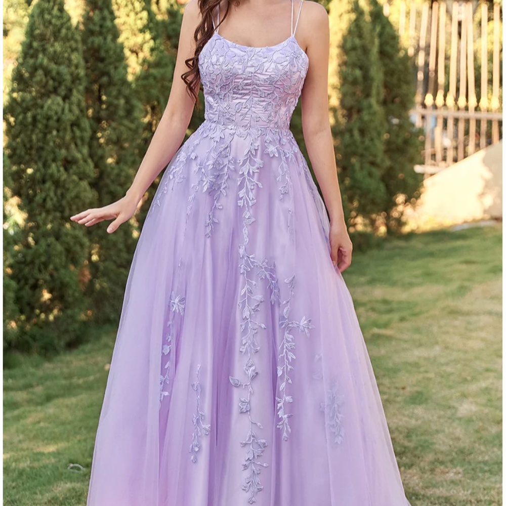 Special Occasion Purple Gown